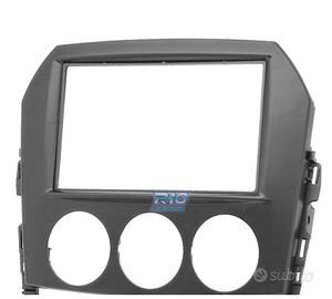 CORNICE NERA PER AUTORADIO 2-DIN PER MAZDA MX-5 MI