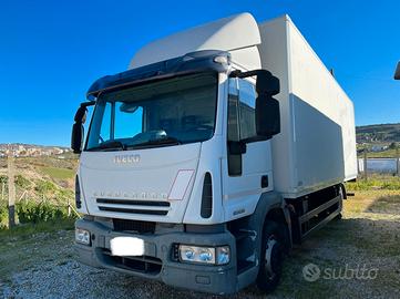 IVECO EUROCARGO 120E25 FURGONATURA E SPONDA DAUTEL