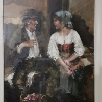 Olio su tela Lucia Sarto