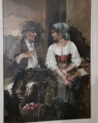 Olio su tela Lucia Sarto