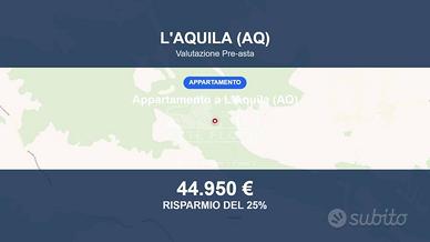 Immobile in asta di 99 m² a L'Aquila