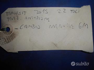 Cambio 6 marce ford transit 2,2 tdi traz anteriore