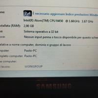 PC-netbook portatile Samsung N150