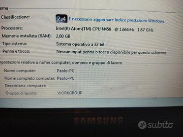 PC-netbook portatile Samsung N150