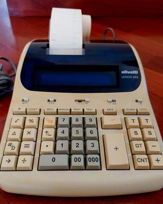 Calcolatrice da tavolo Olivetti Logos 692
