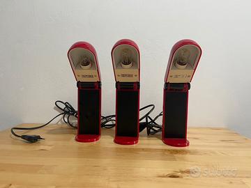 3 Lampade Vintage "Manon" Yamada Shomei SPACE AGE