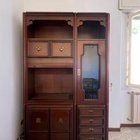 CREDENZA, VETRAGINA, MOBILE in legno