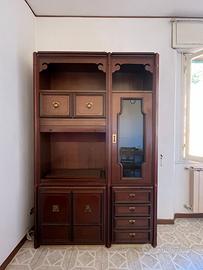 CREDENZA, VETRAGINA, MOBILE in legno