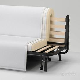 Divano letto IKEA 2 posti, materasso e coprimatera
