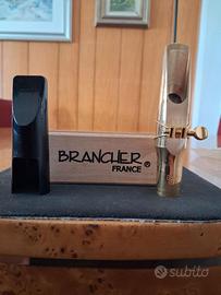 BECCO BRANCHER USATO IN OTTONE PLACCATO ORO