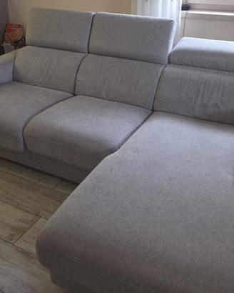 Divano letto + pouf contenitore