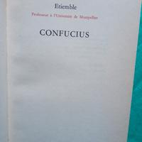 Etiemble, Confucius, 1956 in francese. Vintage