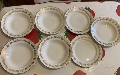 Set 7 Piatti Antichi S.C. Richard c. 1900 - Bordo 