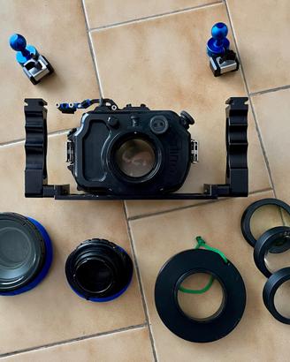 custodia subacquea Patima con Canon G10