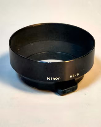 Nikon HS-5 Paraluce metallico a molla