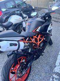 KTM RC 125 (2016) – Perfetta – Gomme Pirelli Diabl