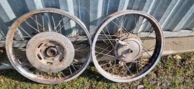 Coppia cerchi a raggi Gilera TG1