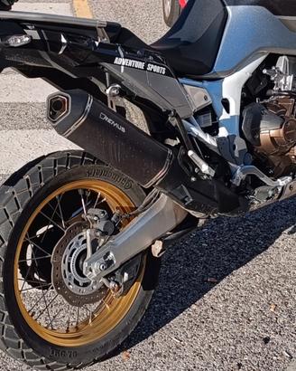 scarico remus honda africa twin 1000