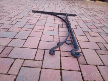 porta insegna con isegna in alluminio da per