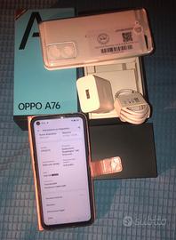 Oppo A76 4g 128 gb rom 4 gb ram usato