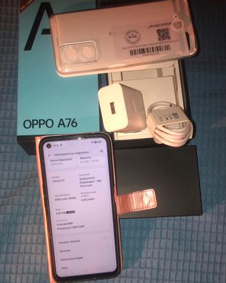 Oppo A76 4g 128 gb rom 4 gb ram usato