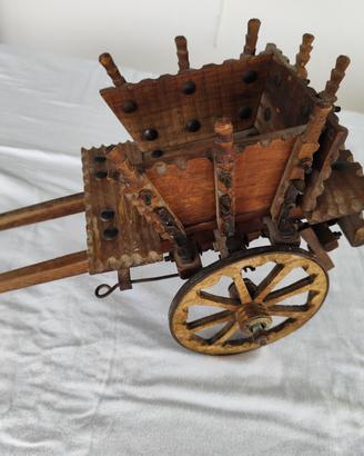 Carretto in legno
