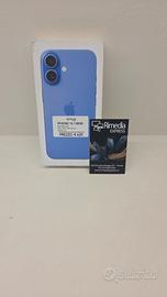 iPhone 16 128GB blu usato garanzia 