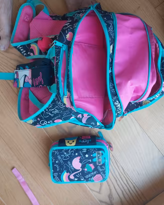 Zaino scuola e trolley