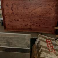 Baule antico interamente restaurato