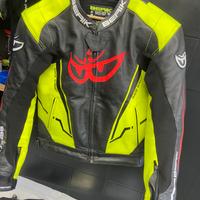 Giubbino  moto pelle estiva berik 52