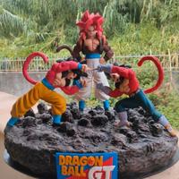 Goku Vegeta ssj4 fusion Gogeta ssj4 Dragonball Gt