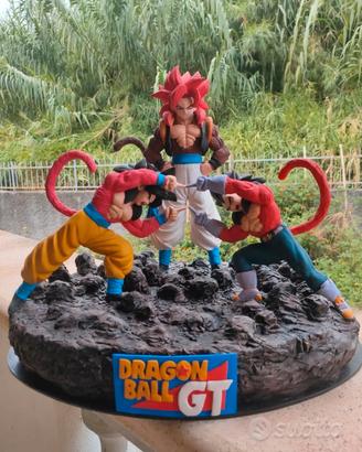 Goku Vegeta ssj4 fusion Gogeta ssj4 Dragonball Gt