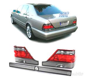 FANALI MERCEDES CLASSE S W140 94-98 ROSSO AFFUMICA