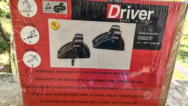 Portasci Magnetico con Antifurto modello Driver
