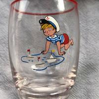 COLLEZIONE 3 BICCHIERINI BIMBO VINTAGE