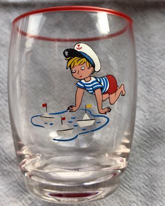 COLLEZIONE 3 BICCHIERINI BIMBO VINTAGE