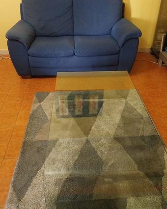 Divano 2 posti e tavolino a ponte