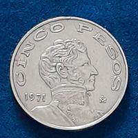 Moneta Messicana - 5 Pesos