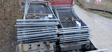 Recinzioni mobili da cantiere