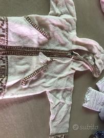 Maglione giacchia alpaca