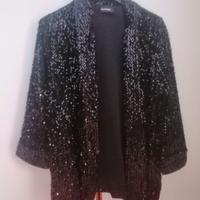 giacca con paillettes 