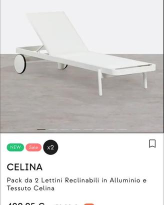 Lettino prendisole Maisons Du Monde