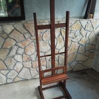 Cavalletto pittore d'epoca