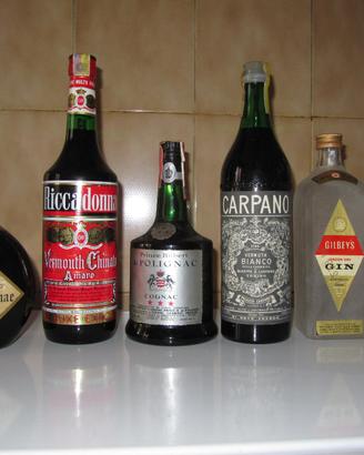 Lotto di liquori anni 60/70