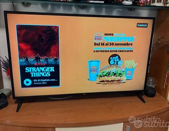 Smart tv LG 49 pollici con telecomando originale
