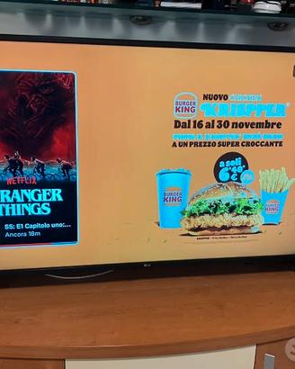 Smart tv LG 49 pollici con telecomando originale