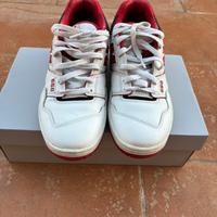 new balance 500 rosse e bianche