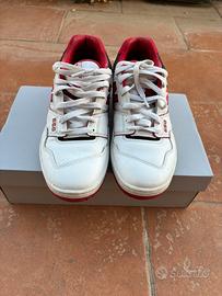 new balance 500 rosse e bianche