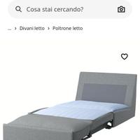 Poltrona letto ikea