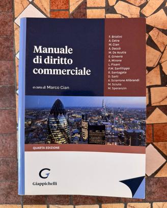 Manuale Diritto Commerciale Quarta Edizione